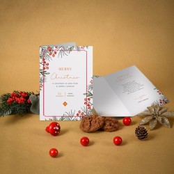 BIGLIETTO D'AUGURI CARTACEO...